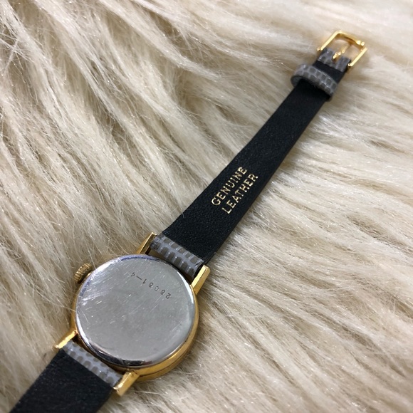 HAMILTON vintage dainty crocodile strap watch - Picture 5 of 10